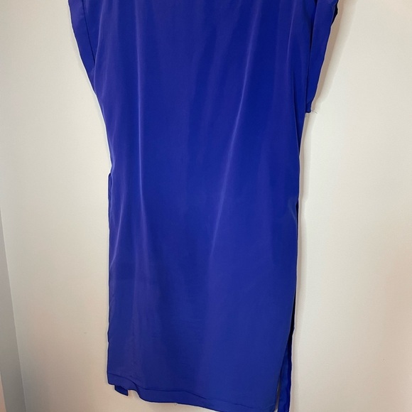 Gap women’s fully lined royal blue belted shift dress size medium - Picture 5 of 6
